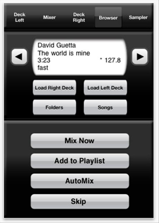 Virtual dj remote for android